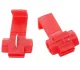 Szybkozłączka vadu savienotāji 0.5-1.5 mm, 10 gab., sarkani