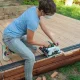 Bosch UniversalCirc 18V-53 akumulatora ripzāģis, 160 mm