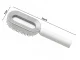 Anti-Static Detangling Hair Brush, White