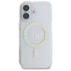 Guess iPhone 16 Plus Case IML Glitter Circle MagSafe, Transparent