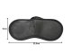Magnetic Blackout Sleep Mask Adjustable Travel Eye Mask, Black