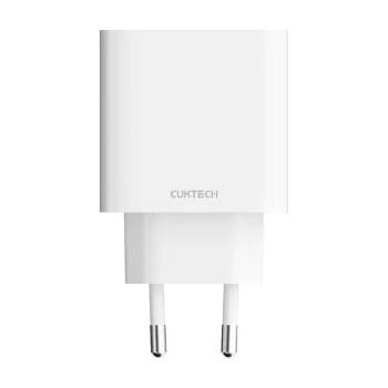 Сетевое зарядное устройство Cuktech A19 30W USB-A + USB-C белое