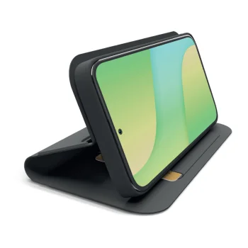 SBS Wallet Smooth atverams vāciņš Samsung Galaxy A27, melns