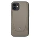 Чехол Mercedes для iPhone 12 mini Urban Line, коричневый