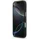 Guess iPhone 17 vāciņš 4G Strass Logo MagSafe, melns