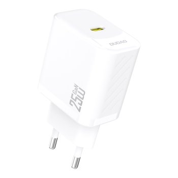 Dudao A27 25W GaN USB‑C sienas lādētājs – balts