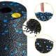 4FIZJO Mini Massage Roller EPP Foam 15 cm, Black/Blue