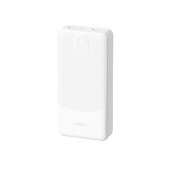 Powerbank Dudao K10 10000mAh 2.4A 2 x USB-A – balts | - White