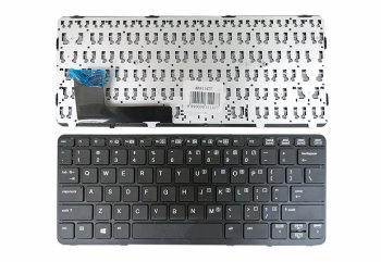 HP Elitebook 720 G1 / G2, 820 G1 Keyboard (US), Black