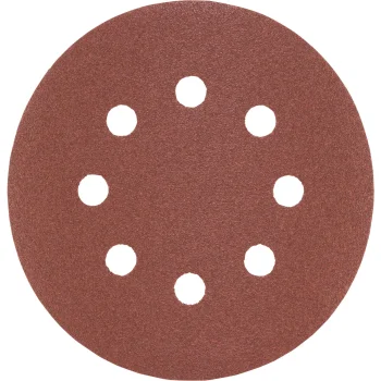Slīpēšanas diski Makita P-43664, 125 mm, G120, 8 caurumi, 50 gab.