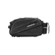 WYA36Y7S Velosipēda bagāžnieka soma ar garu siksnu un paplašināmām sānu kabatām - melna | Bike Pannier Bag with...