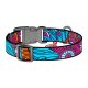 Waudog Neilona suņu apkakle ar QR kodu izmērs L, Summer | Dog collar