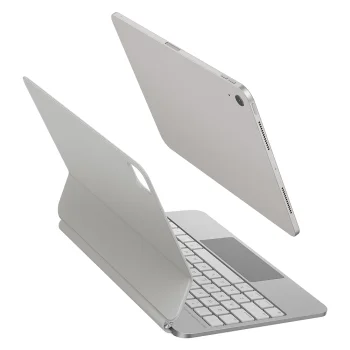 Uniq Venno Pro vāciņš ar tastatūru priekš iPad Air 10.9" un iPad Pro/Air 11", balts