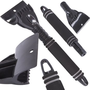 Saliekāms Ledus sniega skrāpis automašīnas vējstiklam, Dažādas krāsas | Folding Ice Snow Scraper for Car...