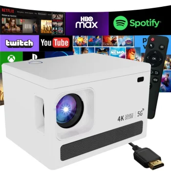 Умный видеопроектор X6 4K Android TV 11.0 WiFi Bluetooth LCD