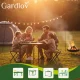 Складной туристический стол с 4 стульями Gardlov, черный