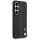 Чехол BMW Perforated Stripe Logo MagSafe для Samsung Galaxy S26, синий