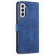 Samsung Galaxy S21 (SM-G990F) AZNS Leather Wallet Stand Folio Flip Case Cover, Blue