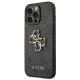 Guess 4G Big Metal Logo Case for iPhone 14 Pro Max Gray