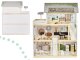 LULILO Wooden Play Dollhouse with Furniture and LED Lightning, 78cm