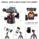 Lodveida statīva galva K&F Concept BH-28L, 28 mm, līdz 10 kg