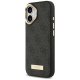 Guess 4G Logo Plate MagSafe vāciņš iPhone 17 — melns | Phone Case Cover