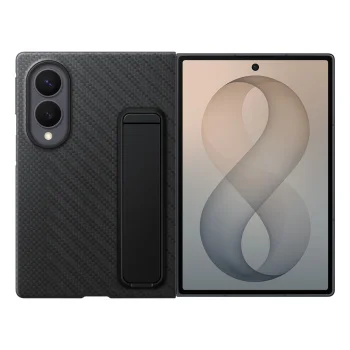 Samsung Carbon Standing Case EF-XF971SBE for Samsung Galaxy Z Fold 8, Black