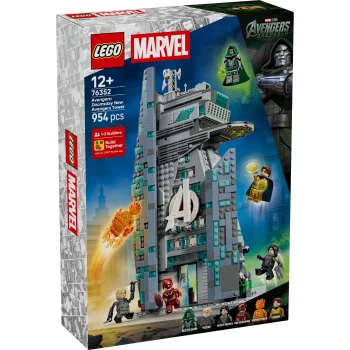 LEGO Marvel Super Heroes 76352 Doomsday New Avengers Tower Building Set
