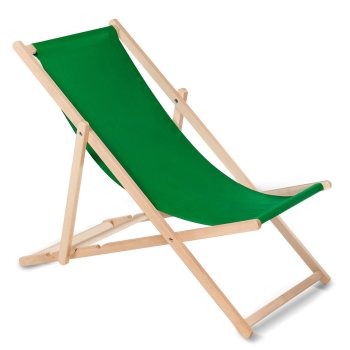 Деревянный шезлонг Greenblue GB183, зеленый