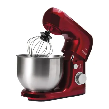 Планетарный миксер WRK1250 chef, 800 Вт, красно-серебристый