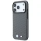 BMW M Carbon Metal Logo MagSafe vāciņš priekš iPhone 17/18 Pro Max, pelēks