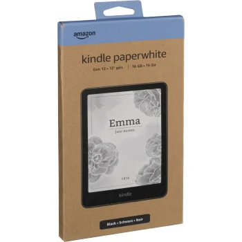 Электронная книга Kindle Paperwhite 12th Gen, 16 ГБ, 7", черная