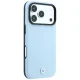 Синий чехол BMW Kevlar Metal Logo MagSafe для iPhone 18 Pro Max / 17 Pro Max