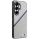 BMW Tricolor Metal Logo MagSafe vāciņš priekš Samsung Galaxy S26 Ultra, pelēks