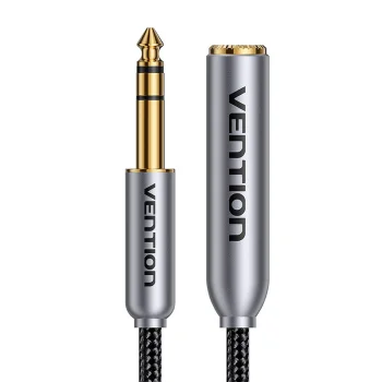 Audio Pagarinātāja Kabelis Vention BCXHH 6.35mm 2m