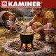 Kaminer 8L emaljēts čuguna katls ugunskuram, melns
