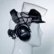 Защитный лицевой щиток с наушниками uvex pheos faceguard, 52-64 см, черный