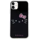 Hello Kitty iPhone 11 / XR Case IML Kitty Face, Black