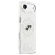 Чехол Karl Lagerfeld IML Glitter Karl&Choupette MagSafe для iPhone Air Серый