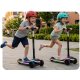 Kids 3-Wheel Balance Scooter with LED Wheels Ricokids Leddi, Black