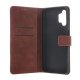 Samsung Galaxy A36 ( SM-A366E / DS ) Smart Velvet TPU Book Case Cover, Brown | Telefona Vāciņs Maciņš Apvalks...