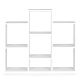 Modernhome WYJ-212 Freestanding Shelving Unit, White