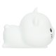 Silicone Kids Night Light, Sleeping Kitten, USB, White