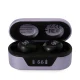 Guess TWS Bluetooth bezvadu austiņas ar uzlādes futrāli, violetas