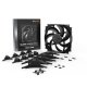 be quiet! Silent Wings Pro 4 140mm PWM Datora ventilators Melns