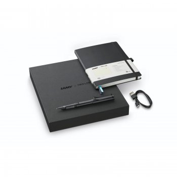 LAMY Safari All Black NCode Set (Pen + digital paper notebook)