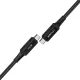 Кабель Acefast C4-03 USB-C - USB-C, 100W, 5A, 480 Мбит/с, 2м, черный