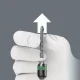 Wera 416 RA T-Handle Rapidaptor Bitholding Screwdriver, 1/4\" x 45 mm