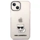 Karl Lagerfeld Choupette Body vāciņš iPhone 14 Plus / 15 Plus 6.7\", rozā