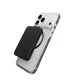 Чехол Puro для iPhone 17 Pro Lite Mag, прозрачный с черным кольцом